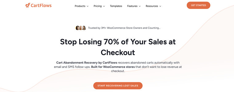 cartflows pro plugin homepage