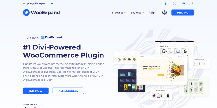wooexpand plugin homepage