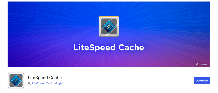 LiteSpeed Cache plugin