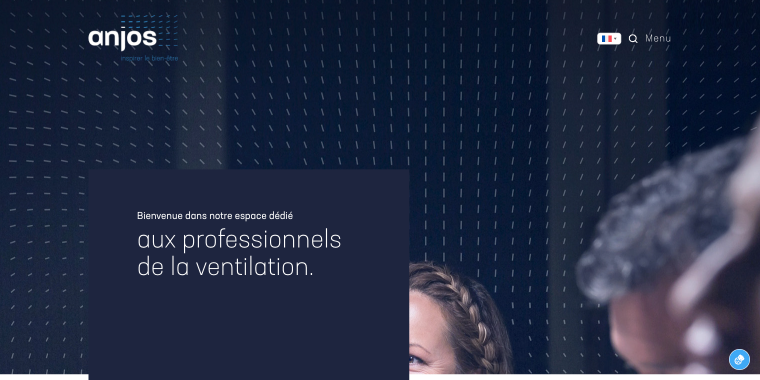 Anjos Ventilation homepage