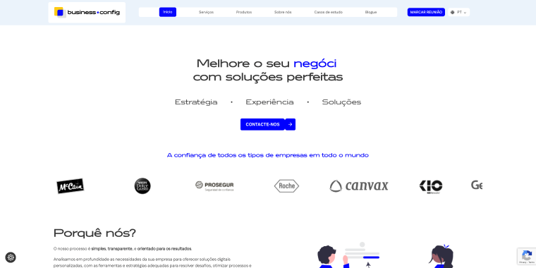 BusinessConfig clients carousel
