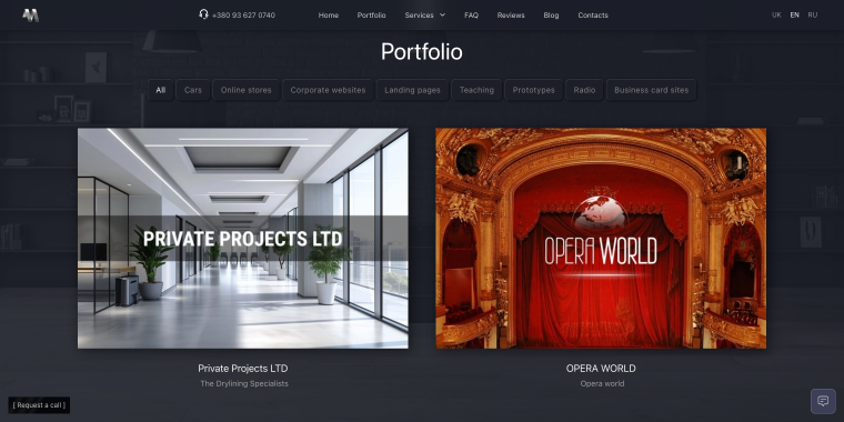 Alexey Malikov portfolio page