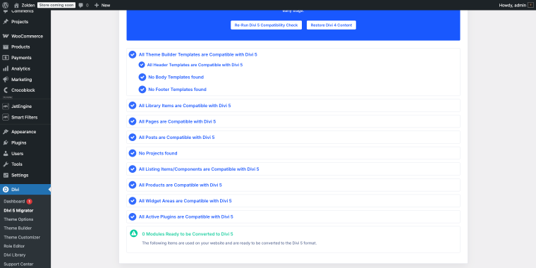 Divi 5 migrator