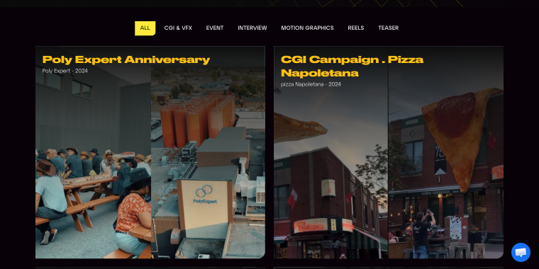 Lenz Vive portfolio page