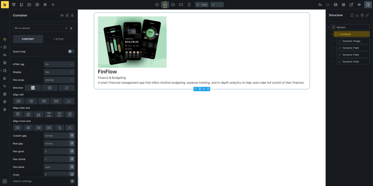 creating a listing item