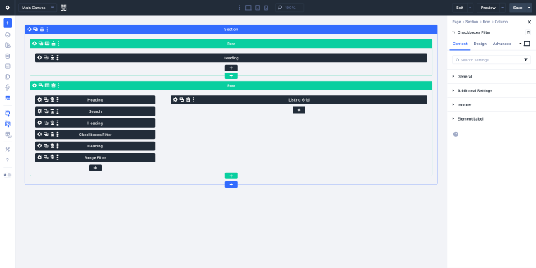 page structure