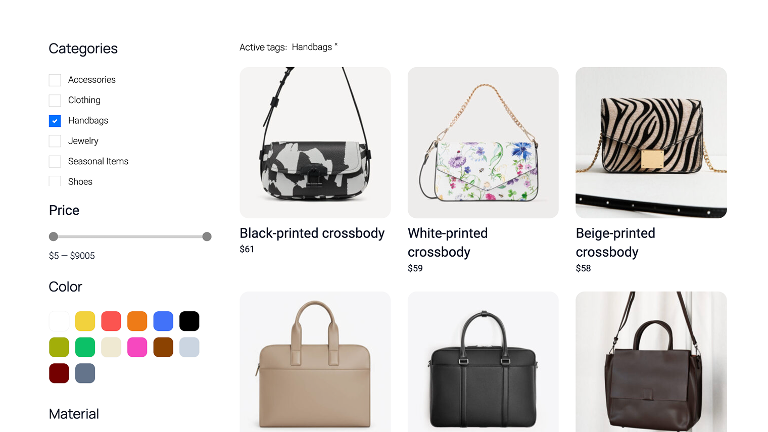 wordpress catalog website example
