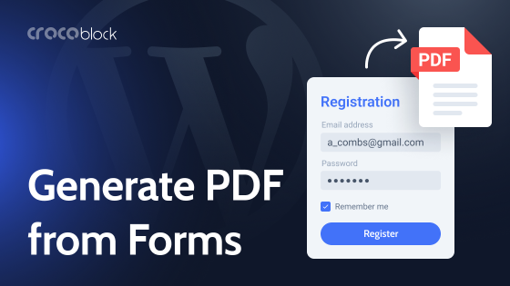 Generating PDFs from WordPress Forms: Use Cases with JetFormBuilder