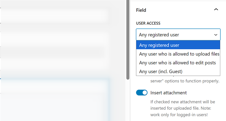 JetFormBuilder media save as attachment