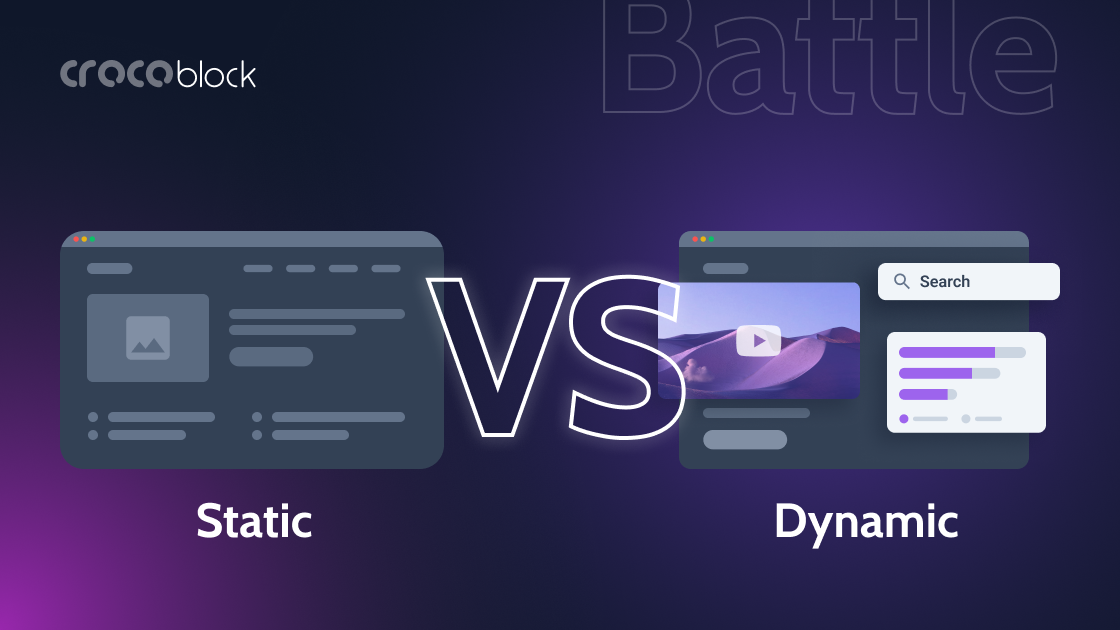 Static vs. Dynamic WordPress Website