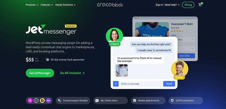 JetMessenger chat plugin