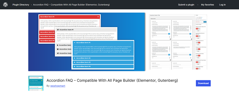 responsive accordion frontpage