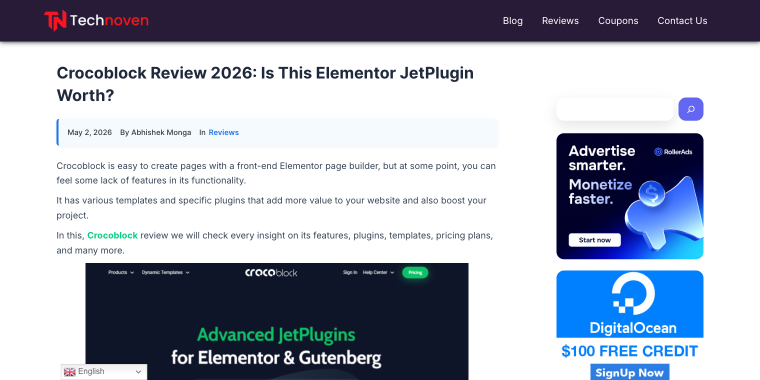 Technoven blog review preview