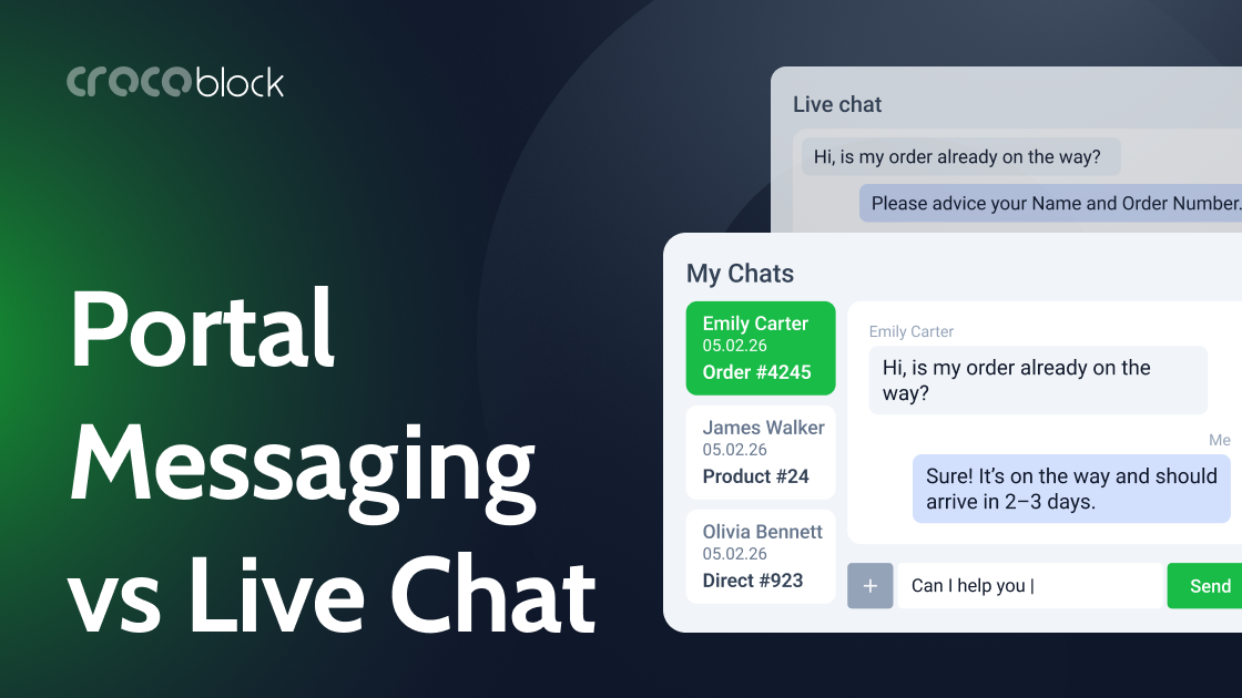 Portal Messaging vs. Live Chat: Which One Your WordPress Site Needs