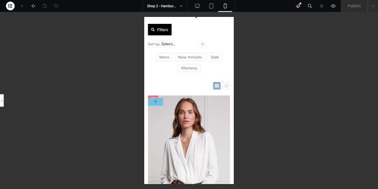hamburger panel trigger button