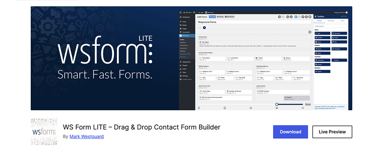 WS Form plugin on WordPress.org