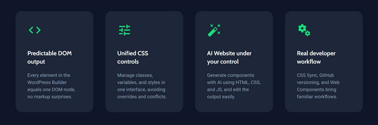 CrocoBuilder features