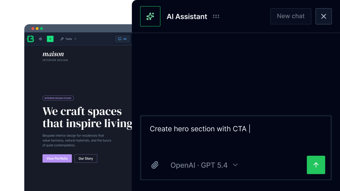 CrocoBuilder AI Assistant Builder interface