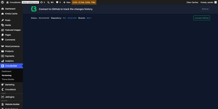 GitHub versioning