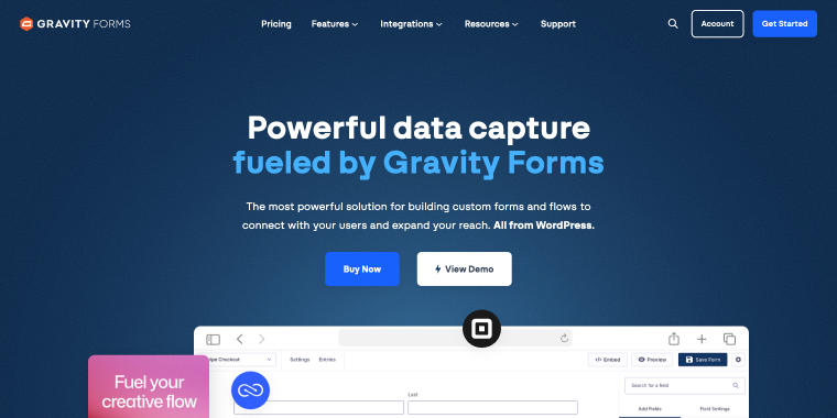 gravity forms contact form wordpress plugin
